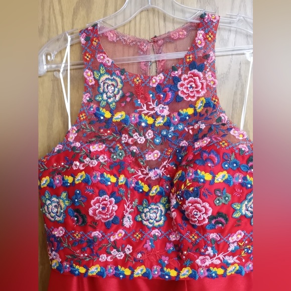 NWT-Prom/formal red 2 piece dress, never worn size 10, no alterations, new - Picture 4 of 17